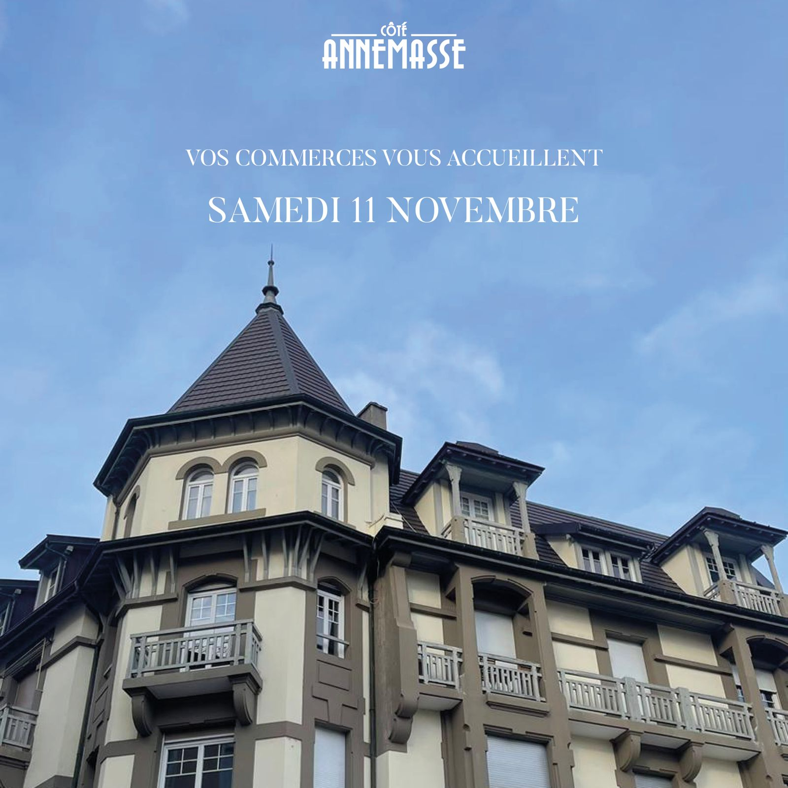 Ouverture exceptionnelle du 1er novembre