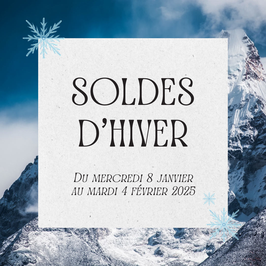 soldes d'hiver : du mercredi 8 janvier au mardi 4 février 2025