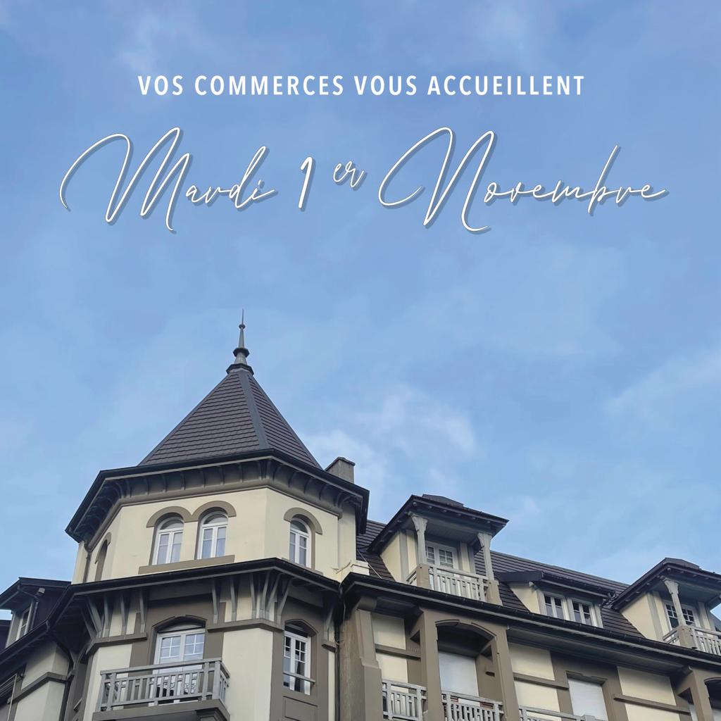 Ouverture exceptionnelle du 1er novembre