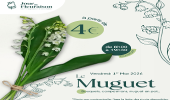 Offre spéciale sur le muguet du 28.04 au 01.05 !