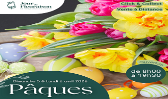 Offre spéciale Pâques du 31.03 au 07.04 !
